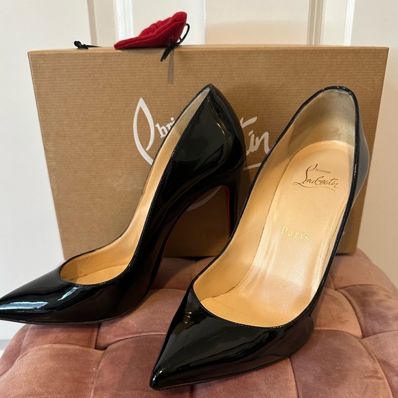 Christian Louboutin Black Pigalle Heels - Picture 6 of 15